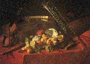 Cristoforo Munari Musical Instruments Sweden oil painting artist